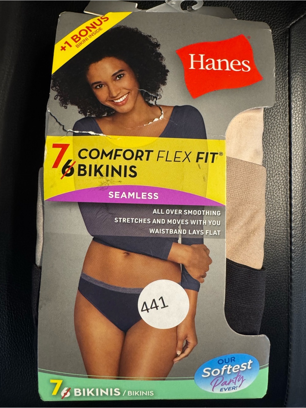 Women’s Comfort Fit Bikini Underwear 7 pairs-M
